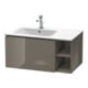 Duravit Meuble sous-lavabo L-Cube 82x48,1x40 cm, 1 tiroir, B gauche, façade laquée brillante-1