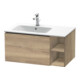 Duravit Meuble sous-lavabo L-Cube 82x48,1x40 cm, 1 tiroir, bec à gauche, marbre œuf-1