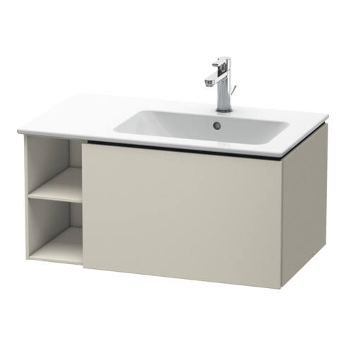Duravit Meuble sous-lavabo L-Cube 82x48,1x40 cm, 1 tiroir, Beck. dr., Tau mat