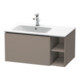 Duravit Meuble sous lavabo L-Cube 82x48,1x40 cm, 1 tiroir, cuve à gauche, bas. ma-1