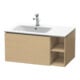 Duravit Meuble sous-lavabo L-Cube 82x48,1x40 cm, 1 tiroir, cuve à gauche, blanc œuf-1