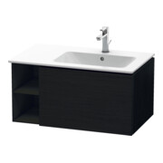Duravit Meuble sous lavabo L-Cube 82x48,1x40 cm, 1 tiroir, évier à droite, blanc œuf