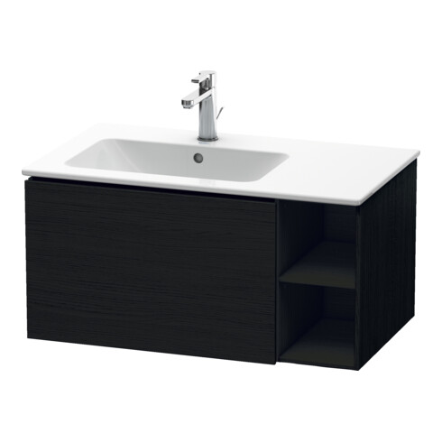 Duravit Meuble sous-lavabo L-Cube 82x48,1x40 cm, 1 tiroir, évier à gauche, blanc œuf