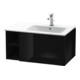 Duravit Meuble sous-lavabo L-Cube 82x48,1x40 cm, 1 tiroir, évier droit, blanc brillant-1