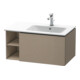 Duravit Meuble sous lavabo L-Cube 82x48,1x40 cm, 1 tiroir, lavabo droit, lin-1