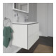 Duravit Meuble sous lavabo L-Cube 82x48,1x55 cm, 2 tiroirs, bec droite, blanc brillant-2