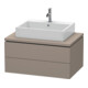 Duravit Meuble sous-lavabo L-Cube 82x54,7 cm, bas. ma, f Kons, 2 tiroirs-1