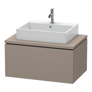 Duravit Meuble sous lavabo L-Cube 82x54,7 cm, base, avec console, 1 tiroir
