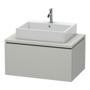 Duravit Meuble sous-lavabo L-Cube 82x54,7 cm, béton gris, 1 tiroir, f Kons