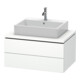 Duravit Meuble sous lavabo L-Cube 82x54,7 cm, blanc mat, f Kons, 2 tiroirs-1