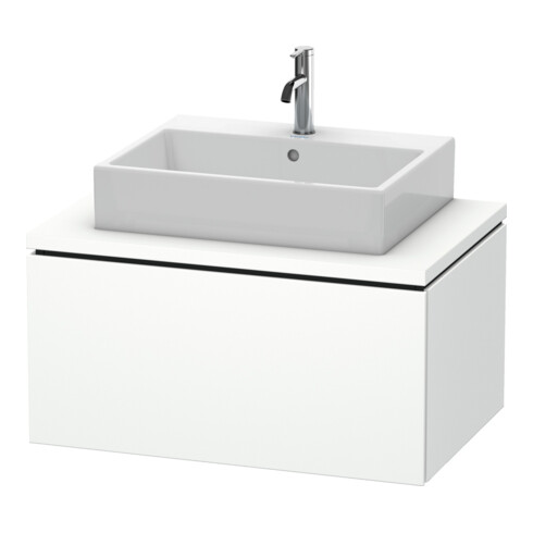 Duravit Meuble sous-lavabo L-Cube 82x54,7 cm, blanc mat, pour console, 1 tiroir