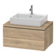 Duravit Meuble sous lavabo L-Cube 82x54,7 cm, blanc œuf, 2 tiroirs-1