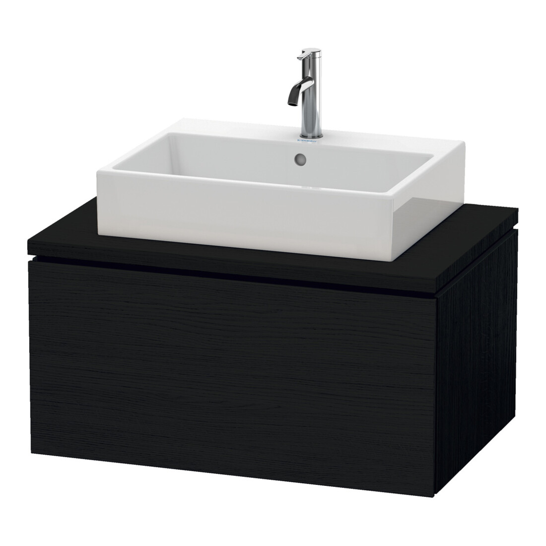 Duravit Meuble sous lavabo L-Cube 82x54,7 cm, blanc œuf, pour console, 1 tiroir