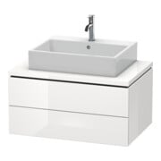 Duravit Meuble sous-lavabo L-Cube 82x54,7 cm, graphite mat, 2 tiroirs-5