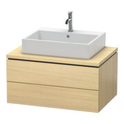 Duravit Meuble sous lavabo L-Cube 82x54,7 cm, méd. chêne, 2 tiroirs-1