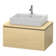 Duravit Meuble sous lavabo L-Cube 82x54,7 cm, méd. chêne, pour console, 1 tiroir-1