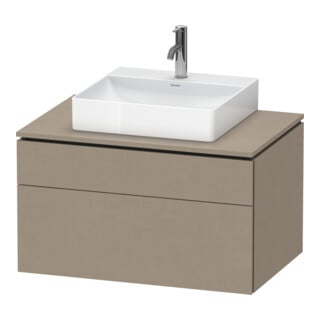 Duravit Meuble sous lavabo L-Cube 82x55 cm, lei, 1 tiroir, 1 porte, suspendu