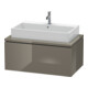 Duravit Meuble sous-lavabo L-Cube 92x54,7 cm, blanc brillant, 1 tiroir-1