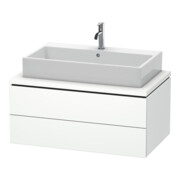 Duravit Meuble sous-lavabo L-Cube 92x54,7 cm, blanc mat, 2 tiroirs