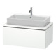 Duravit Meuble sous-lavabo L-Cube 92x54,7 cm, blanc mat, pour console, 1 tiroir-1