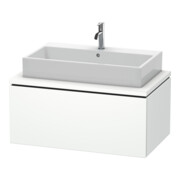 Duravit Meuble sous-lavabo L-Cube 92x54,7 cm, blanc mat, pour console, 1 tiroir