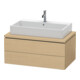 Duravit Meuble sous lavabo L-Cube 92x54,7 cm, blanc œuf, 2 tiroirs-1
