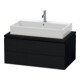 Duravit Meuble sous-lavabo L-Cube 92x54,7 cm, blanc œuf, pour console, 2 tiroirs-1