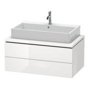 Duravit Meuble sous-lavabo L-Cube 92x54,7 cm, graph ma, f Kons, 2 tiroirs-4