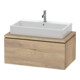 Duravit Meuble sous lavabo L-Cube 92x54,7 cm, marbre œuf, pour console, 1 tiroir-1