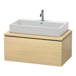 Duravit Meuble sous-lavabo L-Cube 92x54,7 cm, méd. œuf, avec console, 1 tiroir