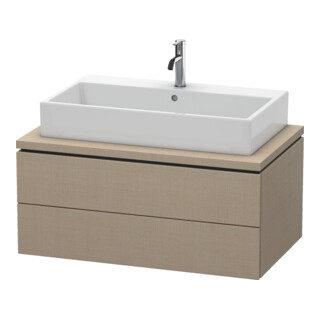 Duravit Meuble sous lavabo L-Cube 92x54,7 cm, sans console, 2 tiroirs