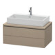 Duravit Meuble sous lavabo L-Cube 92x54,7 cm, sans console, 2 tiroirs-1