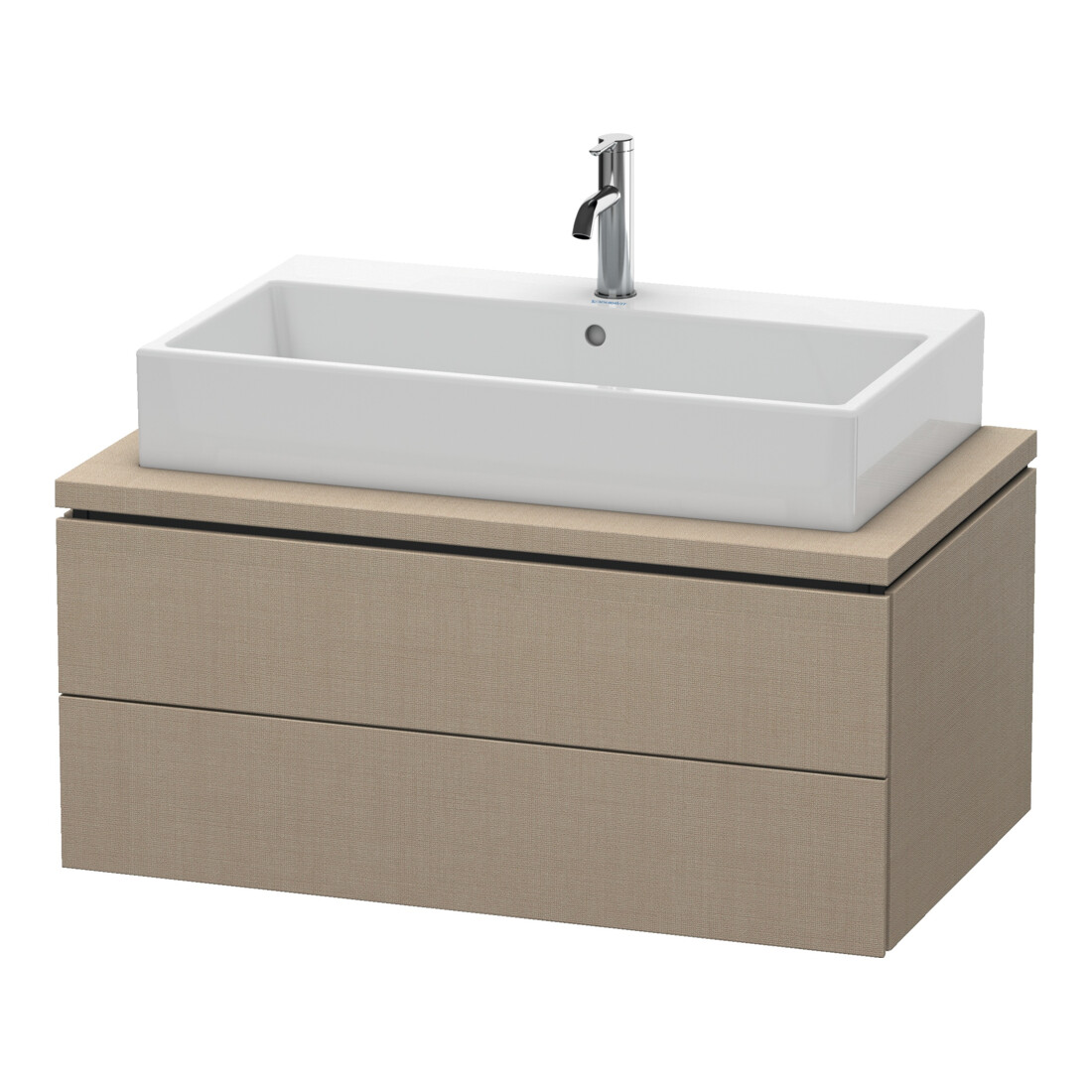 Duravit Meuble sous lavabo L-Cube 92x54,7 cm, sans console, 2 tiroirs