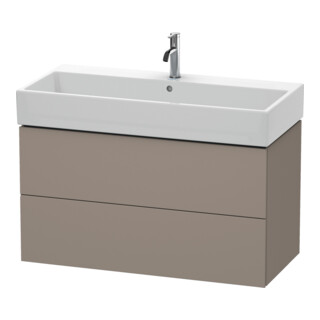 Duravit Meuble sous-lavabo L-Cube 98,4 x 45,9 cm, bas, 2 tiroirs, suspendu