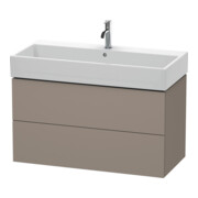 Duravit Meuble sous-lavabo L-Cube 98,4 x 45,9 cm, bas, 2 tiroirs, suspendu