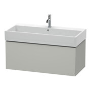 Duravit Meuble sous-lavabo L-Cube 98,4 x 45,9 cm, béton gris, 1 tiroir, suspendu-1