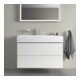 Duravit Meuble sous lavabo L-Cube 98,4 x 45,9 cm, blanc brillant, 2 tiroirs, suspendu