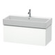 Duravit Meuble sous-lavabo L-Cube 98,4 x 45,9 cm, blanc mat, 1 tiroir, suspendu-1