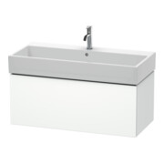 Duravit Meuble sous-lavabo L-Cube 98,4 x 45,9 cm, blanc mat, 1 tiroir, suspendu