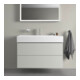 Duravit Meuble sous-lavabo L-Cube 98,4 x 45,9 cm, blanc mat, 2 tiroirs, suspendu-4