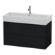 Duravit Meuble sous lavabo L-Cube 98,4 x 45,9 cm, blanc œuf, 2 tiroirs, suspendu-1
