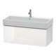 Duravit Meuble sous-lavabo L-Cube 98,4 x 45,9 cm, E d geb., 1 tiroir, suspendu