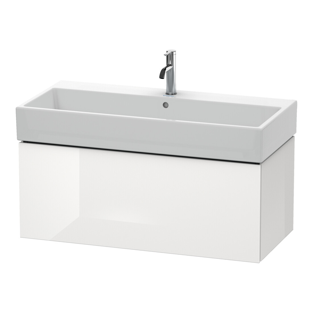 Duravit Meuble sous-lavabo L-Cube 98,4 x 45,9 cm, E d geb., 1 tiroir, suspendu