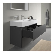 Duravit Meuble sous-lavabo L-Cube 98,4 x 45,9 cm, graphite mat, 2 tiroirs, suspendu-5