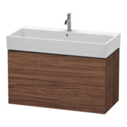 Duravit Meuble sous-lavabo L-Cube 98,4 x 45,9 cm, N chêne foncé, 2 tiroirs, suspendu-1