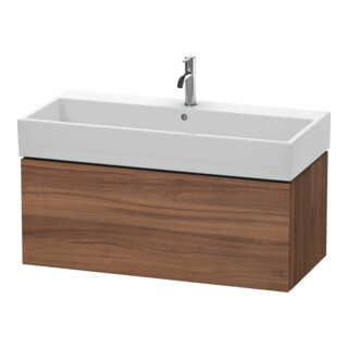 Duravit Meuble sous lavabo L-Cube 98,4 x 45,9 cm, noyer naturel, 1 tiroir, suspendu