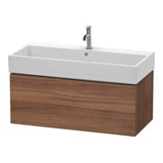 Duravit Meuble sous lavabo L-Cube 98,4 x 45,9 cm, noyer naturel, 1 tiroir, suspendu