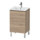 Duravit Meuble sous lavabo L-Cube Compact 52x42,1x70,4cm, 2 tiroirs, debout, marbre œuf-1