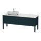 Duravit Meuble sous-lavabo Luv 173,3x57 cm, 2 tiroirs, 2 zones éclairage, gauche, bleu m-1