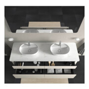 Duravit Meuble sous-lavabo Luv 173,3x57x74,3 cm, 2 tiroirs, 2 portes, blanc mat-4